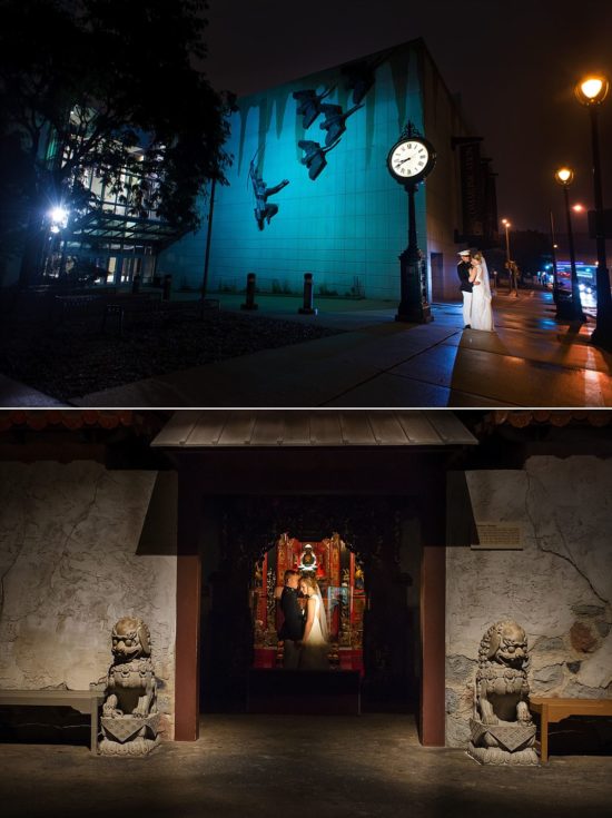 Milwaukee Public Museum Wedding Photo